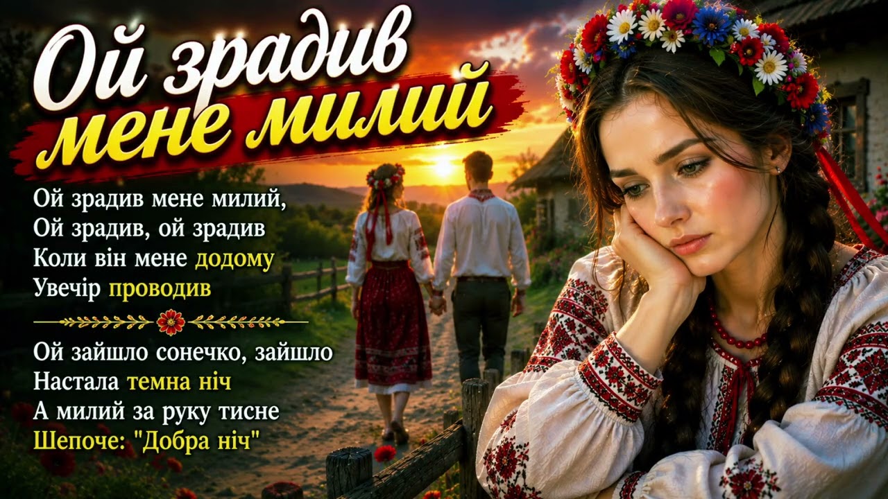 Ой, зрадив мене милий — нове аранжування 2026