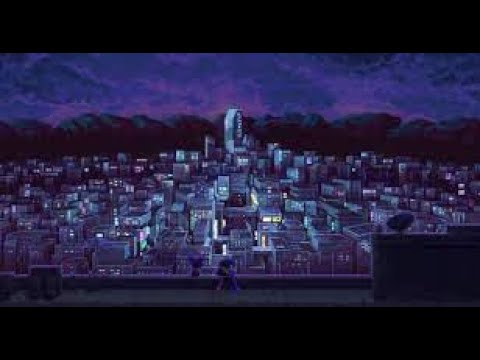 Katana Zero - Panoramic Feelings (Rooftop OST) 1 hour w/rain