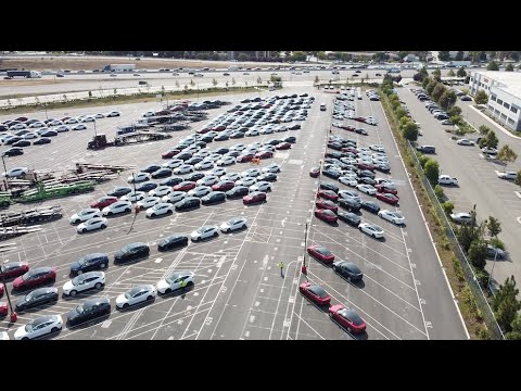 Tesla Fremont Roadrunner & Gigacast - Sep 17, 2020