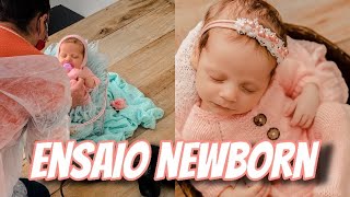 ENSAIO ESTILO NEWBORN DE 1 MÊS DA BABY