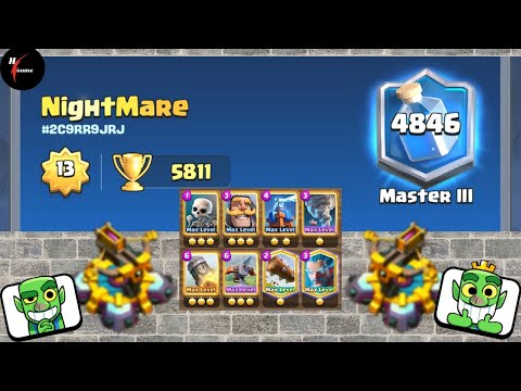 Ice Bow 3.5 Deck - Clash Royale Top Ladder Gameplay