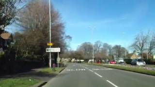 preview picture of video 'Independent driving on a Huddersfield driving test route Part 1'