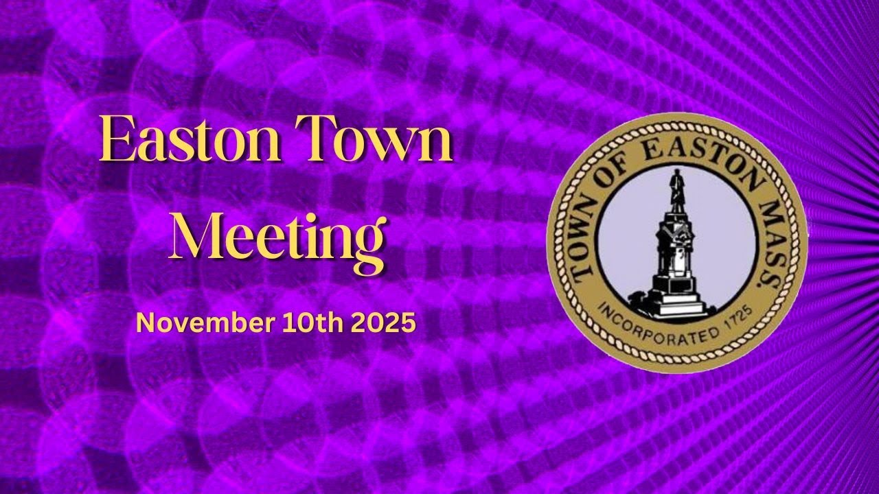 Special Town Meeting 11/10/25