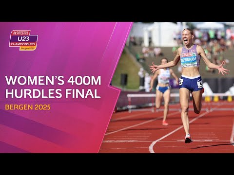 Women’s 400m Hurdles Final 🔥 Full Replay | Bergen 2025 U23 Championships
