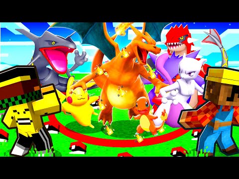 MINECRAFT MA IL CERCHIO ROSSO VIETA I POKEMON LEGGENDARI!