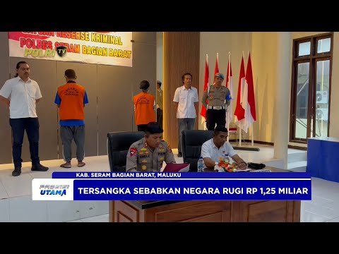 POLRES SERAM BAGIAN BARAT TETAPKAN 2 TERSANGKA KORUPSI DANA DESA