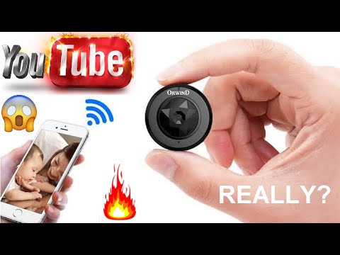 High Night & Day Spy Camera - Orwind O2402 Inchcam Micro Security Camera