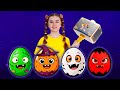 Spooky Surprise Eggs Song 🎃 Nick and Poli Halloween Nursery Rhymes