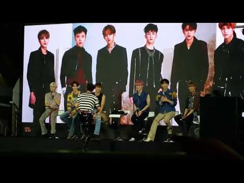 WayV Fansign in BKK 191216 Ten moonwalk