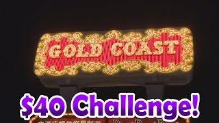 FIRST SPIN BONUS! - $40 Slot Challenge #19 - Inside the Casino