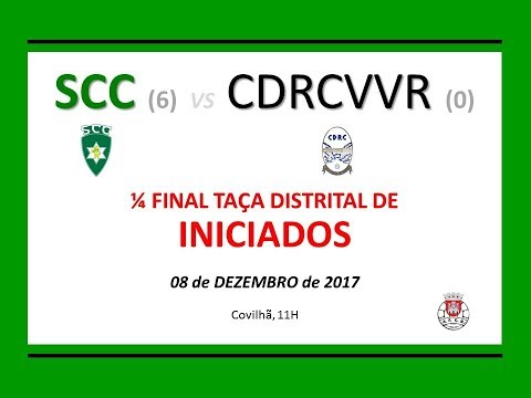 SCC vs CDRCVVR - Iniciados - 08 Dezembro 2017