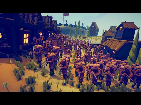 CAN 200x GERMAN SOLDIER SAVE HOSTAGE? - Totally Accurate Battle Simulator TABS