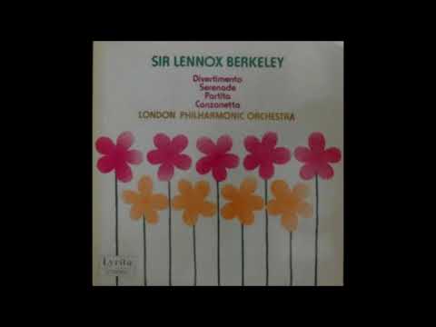 Lennox Berkeley : Divertimento in B-flat major for chamber orchestra Op. 18 (1943)
