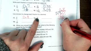 Math Topic 1-2 Envision Grade 5