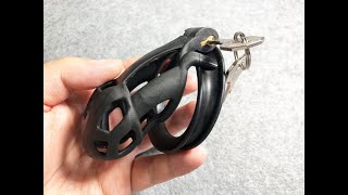 3D Printed Chastity Cobra Cage Male