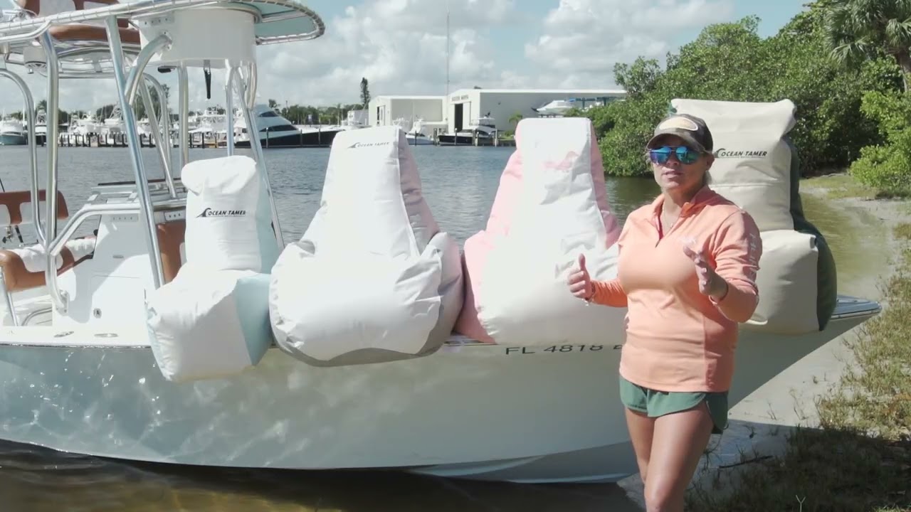 Watch video Customizing your Ocean-Tamer Marine Bean Bags ~ Florida Sportsman BEST BOAT Now Customizing your Ocean-Tamer Marine Bean Bags ~ Florida Sportsman BEST BOAT