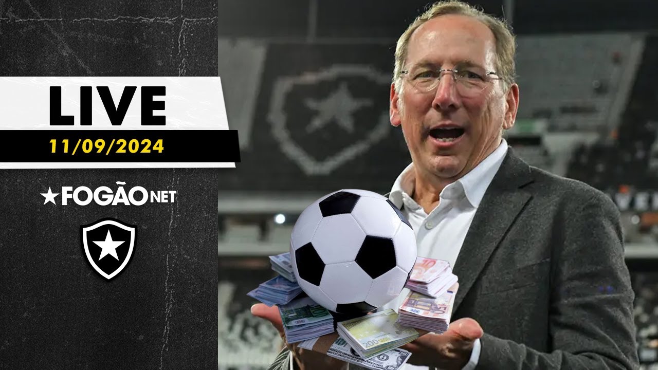 LIVE | Elenco fechado com grandes reforços e dívidas sendo pagas; Botafogo liga o ‘secador’