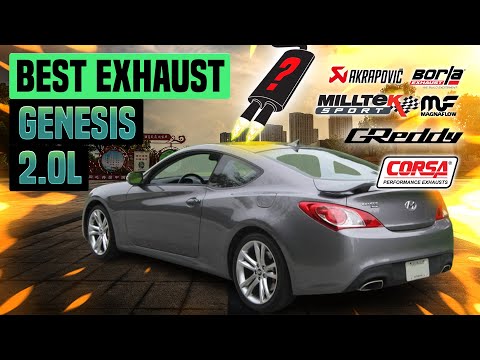 Hyundai Genesis Exhaust Sound 2.0L 🔥 Straight Pipe,Tuned,Muffler Delete,Turbo,Mods,Stock,Borla,ARK+