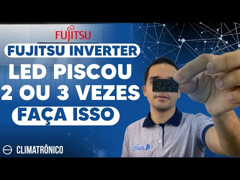 Vídeo: Fujitsu Inverter: Timer piscou 2-3x - 6 passos claros