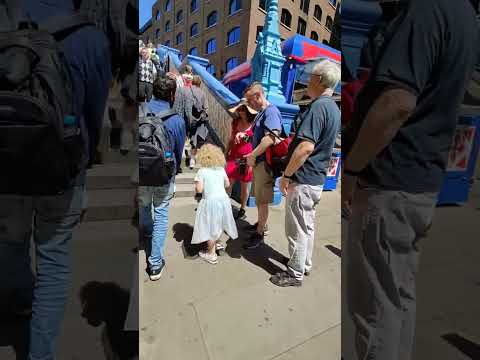Crossing towerbridge #telugutraveller #londonkathalu #telugufamily