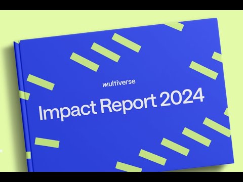 Transforming the Future with Multiverse Impact Report 2024 | Kinetic Typography Promo | Multiverse