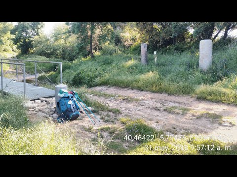 Camino de Santiago Cerca Valverde de Valdelacasa en el arroyo Sangusín hay miliarios romanos