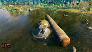 Valheim | How I catch fish without fishing rod LOL