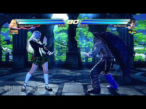 425_2 D Lili y Alisa ( Uchiha x24 ) VS D jin y Armor K (MarcosRochefort) - Tekken Tag 2 Online