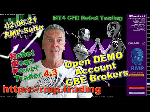 Open a DEMO Account by GBE Brokers and Install MT4 and RMP-Suite