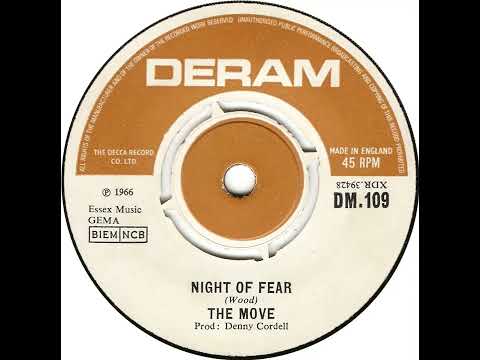 UK New Entry 1966 (416) The Move - Night Of Fear