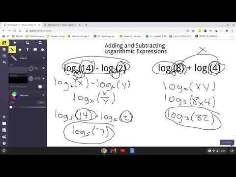 Z-0033 "Solving & Simplifying Log Equations" by Bryan Topercer for Algebra II with Mr. Peterson