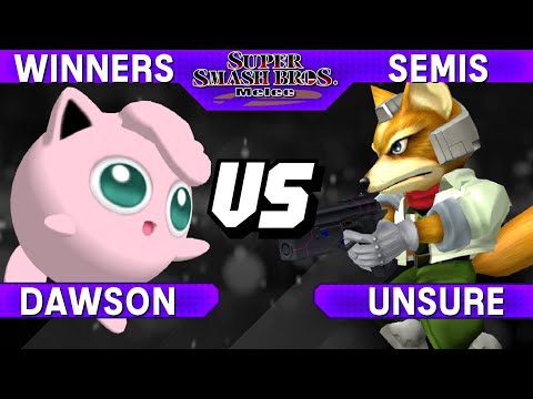 Smash Melee - Dawson (Puff) vs Unsure (Fox) - S@LT 194 Winners Semis