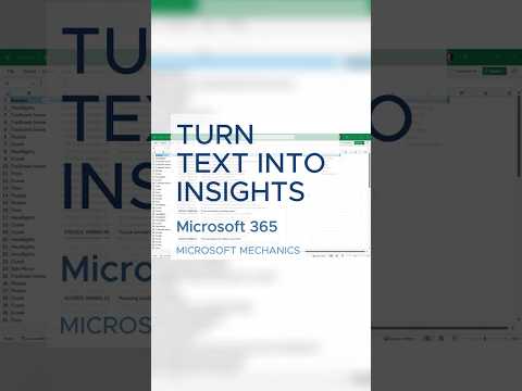Analyze text, categorize feedback, & score sentiment. #excel #microsoftexcel #copilot #microsoft365