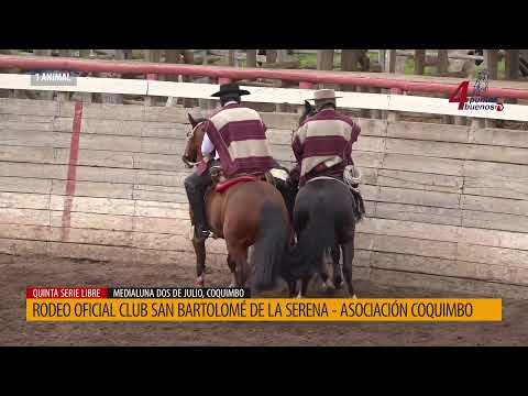 RODEO OFICIAL CLUB SAN BARTOLOMÉ DE LA SERENA - QUINTA SERIE LIBRE - 18/09/2026