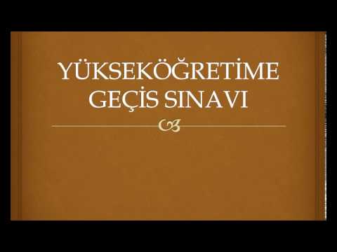 2 dakika'da YGS sınavı