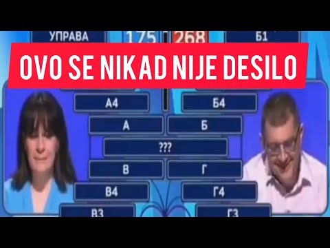 ŠOOOOK! Necete verovati sta je takmicar uradio u Slagalici! Cela Srbija BRUJI samo o NJEMU!