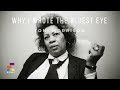 WHY I WROTE THE BLUEST EYE – An Interview With Toni Morrison