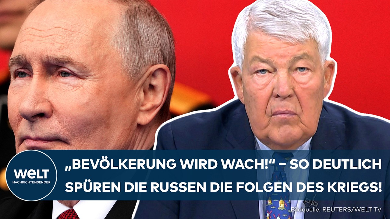 MOSKAU: Putin-Rede bei Militärparade: „Repression und Angst“ So tickt Putins Machtapparat!