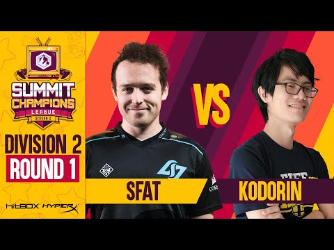SFAT vs KoDoRiN - Division 2: Round 1 - SCL 2 | Fox vs Marth
