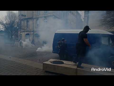 A Bordeaux Manifestation contre la réforme des retraites le 23 mars