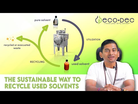 Wondering How to Recycle Your Used Solvents and Thinners? (Feat. Eco - Dec Solvent Regenerators)