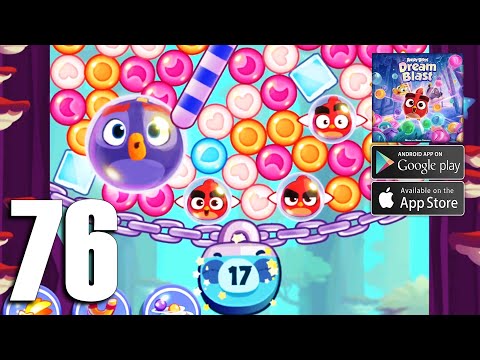 Angry Birds Dream Blast ]76[ Gameplay Walkthrough - Stage 354/355 (Android, iOS)