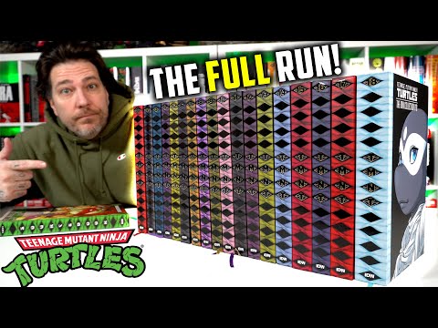The FULL Teenage Mutant Ninja Turtles IDW Run Collected in 18 Deluxe Editions! 🐢 🍕 