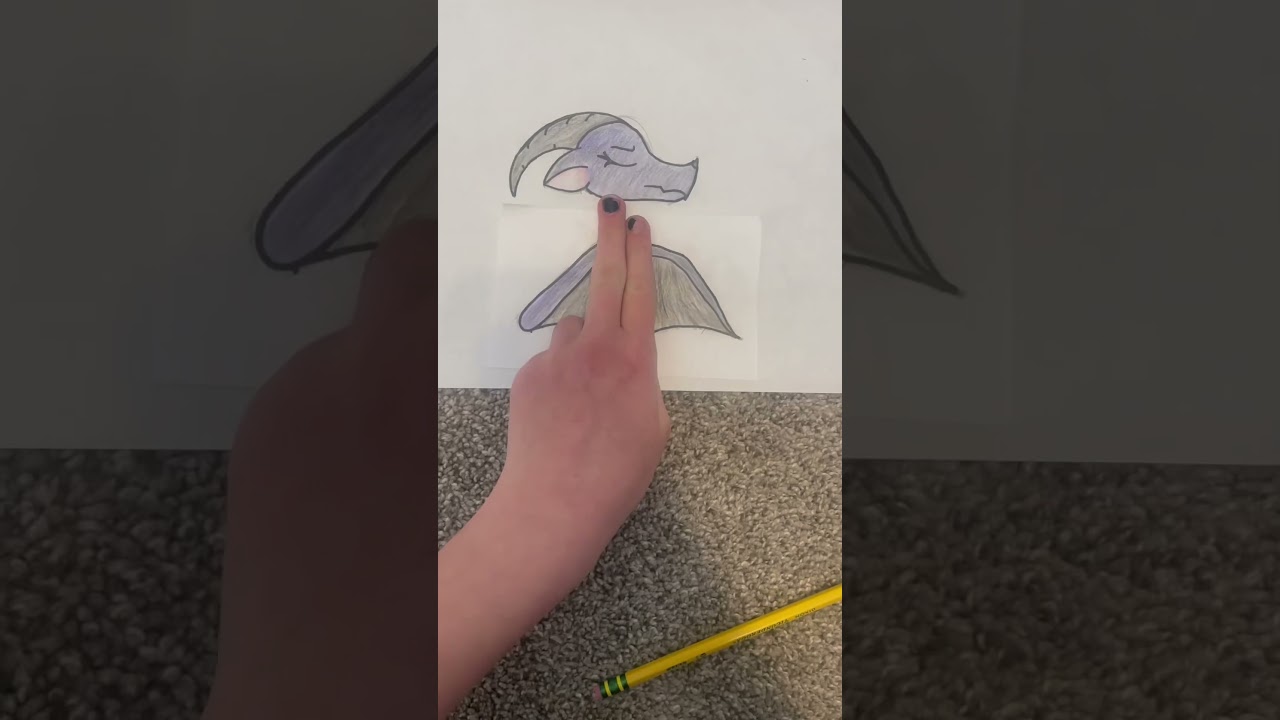 Make a mini dragon puppet with me! #dragonpuppets #craft #babydragon #antihate #antizoo