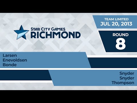 SCGRICH: Round 8 - Larsen, Enevoldsen, Bonde vs Snyder, Snyder, Thompson | Team Limited