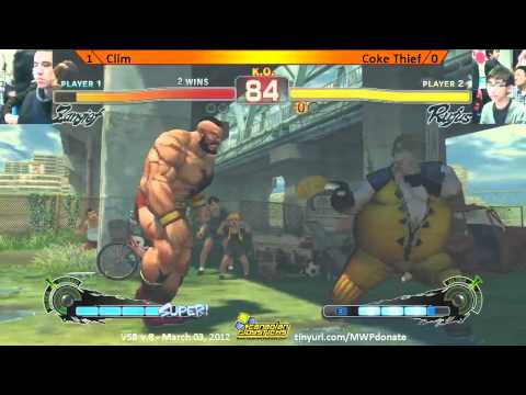 Clim vs Coke Thief - SSF4AE Singles - Vancover Street Battle 8