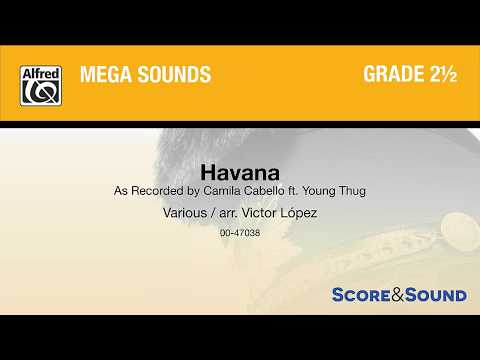 Havana, arr. Victor López – Score & Sound