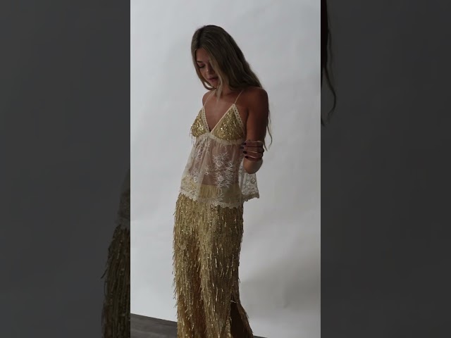 Vídeo relacionado con Pantalones Largos Acampanados Pantalon Lentejuelas Niño Pantalones Niña Retro de Cuero Metálico Brillante para Danza Pantalón Chandal Jazz Cintura Elástica Traje de Baile para Fiesta Actuación