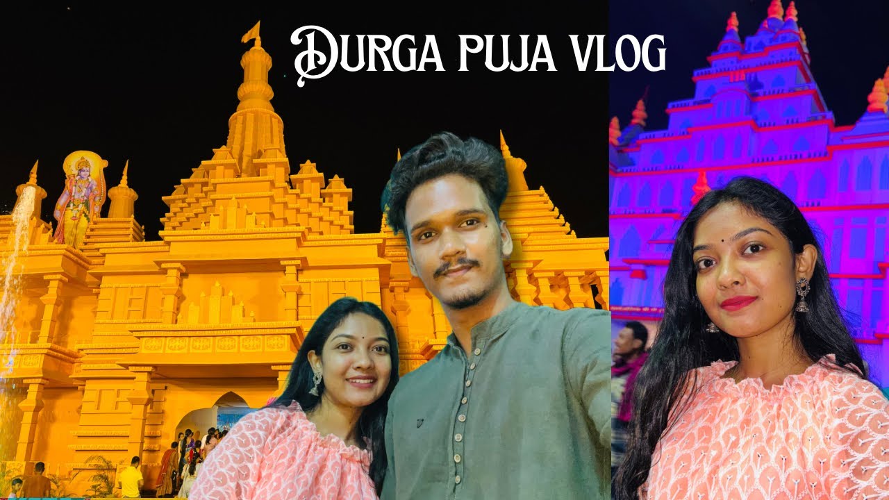 Exploring 10 most unique Durga Pandals of Raipur 😍