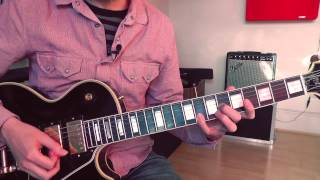 Race With The Devil by Cliff Gallup, Guitar Lesson, Part 1